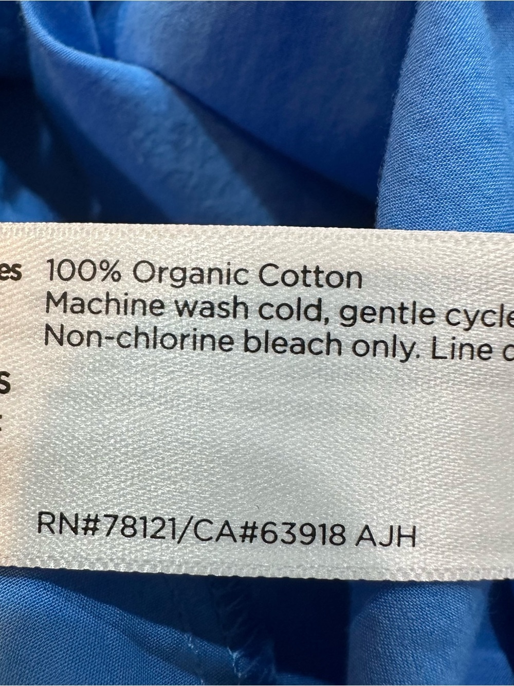 Eileen Fisher Washed Organic Cotton Poplin Skirt Pant in Calypso Size M Wide Leg - Picture 12 of 12